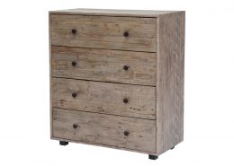 cannes collection recycled wood tallboy dresser