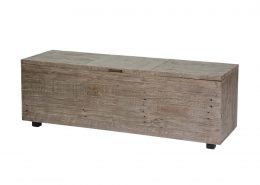 recycled wood blanket box