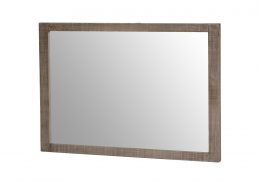 recycled timber mirror