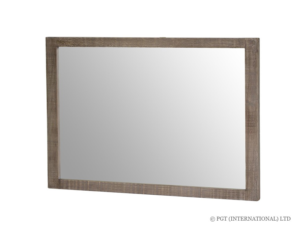 recycled timber mirror