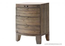 Cast Away Wide Bedside Cabinet