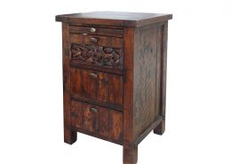 Cocobu Collection reclaimed wood bedside cabinet