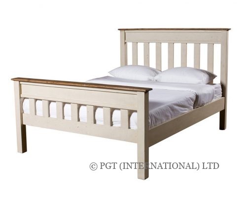 Cornwall Collection recycled timber bed frame