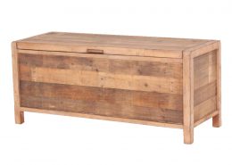 Indepenedence recycled wood chest blanket box