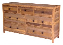 independence recycled wood dresser