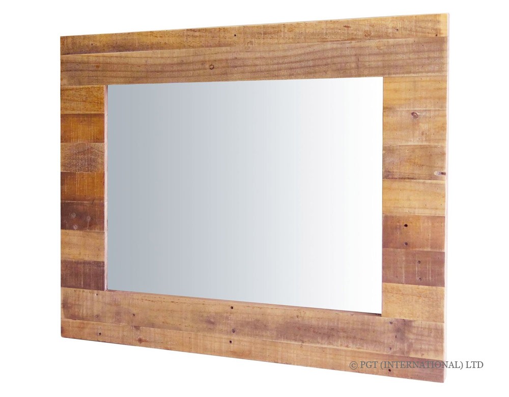 Independence solid timber mirror