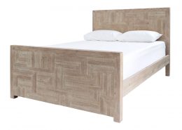 Rhodes reclaimed timber bed frame